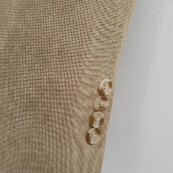 Andrew Fezza Chatham Tan Men's 2 Button Polyester Sports Coat Sz L - Picture 6 of 11